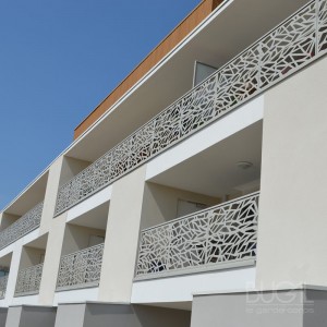 Garde corps en aluminium