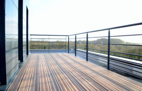 Garde corps en métal